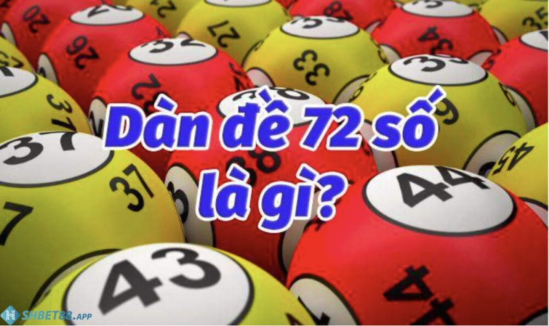 Dùng 72 cặp số đánh quanh năm