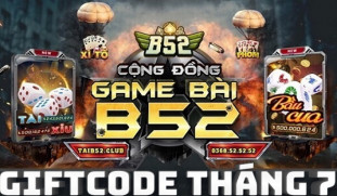Giftcode B52 giá trị khủng, quà hấp dẫn